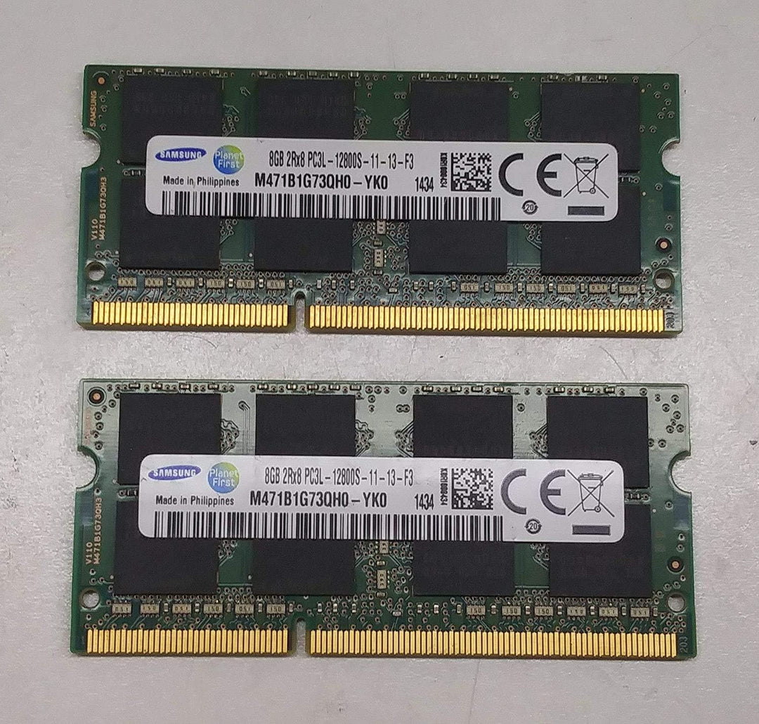 Samsung ram Memory Upgrade DDR3 PC3 12800, 1600MHz, 204 PIN, SODIMM for 2012 Apple MacBook Pro's, 20