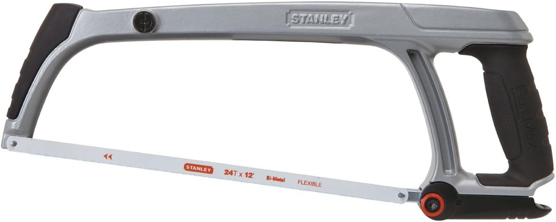 Stanley FatMax Metallsäge (150 kg Säbelblattspannung, 127 mm Schnitttiefe, Spannhebel, rutschfester