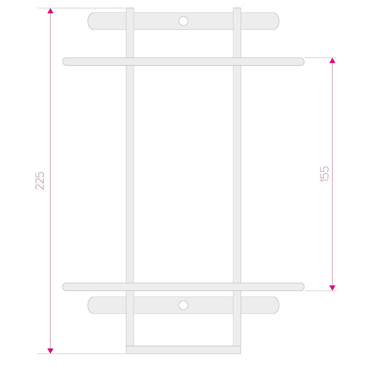 STIX Wandhalterung für Handreiniger Profi Handwaschpaste 3 Liter Waschpaste (Wandhalter), Wandhalter