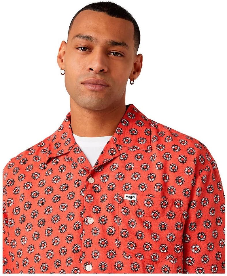 Wrangler Herren Shirt XS Rot, XS Rot