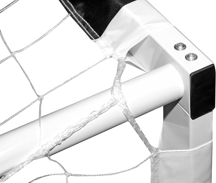 HUDORA Fussballtor Stadion - Standfestes Fussballtor für Kinder & Erwachsene - wetterfestes Fussball