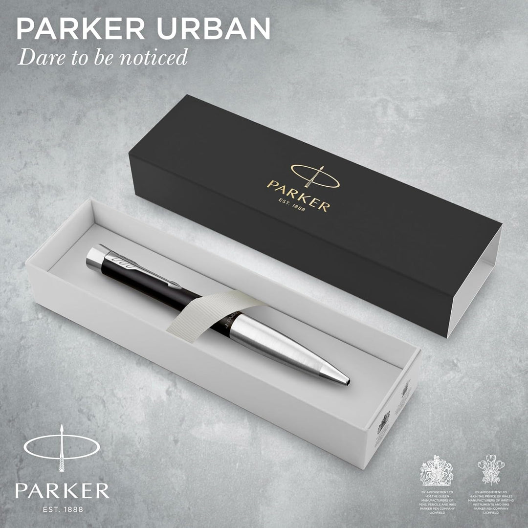 PARKER 2150858 Kugelschreiber URBAN Muted Black C.C. M Schwarz