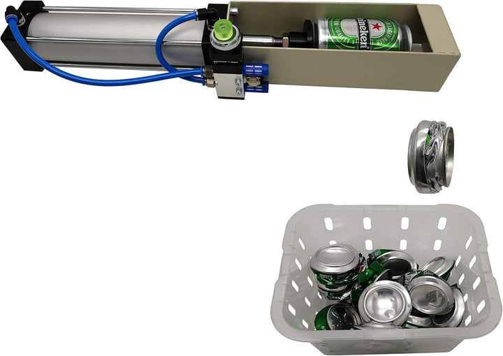 Druckluftzylinder-Dosenzerkleinerer, robust, effizient, für Limonadenbier, umweltfreundliches Recycl
