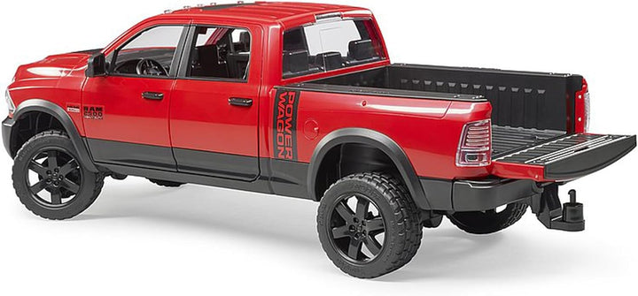 Bruder 02500 - RAM 2500 Power Wagon - 1:16 Pick-up Geländewagen Pritschenwagen Auto Jeep Fahrzeug Sp