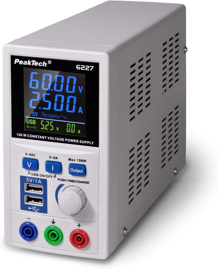PeakTech P 3442 True RMS Digital Multimeter für Elektriker mit 60000 Counts & 4.0 Bluetooth & P 6227