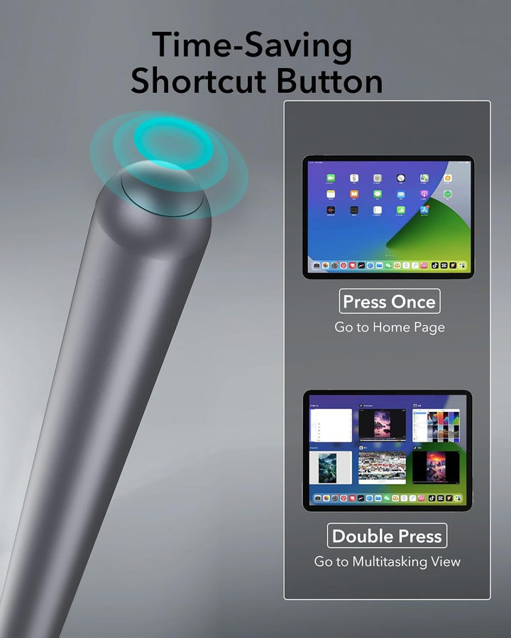 ESR Stylus Stift für iPad, magnetischer iPad Pencil 2. Generation zum kabellosen Laden, mit Neigungs