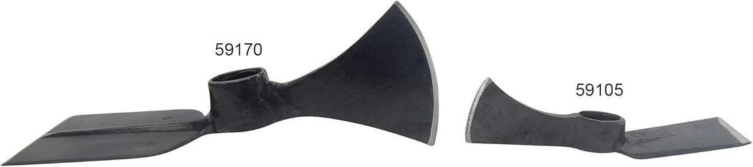 SHW-FIRE Gartenhacke - Wiedehopf Hacke mit Breitblatt, robust geschmiedet mit 105cm Eschenstiel, Bre