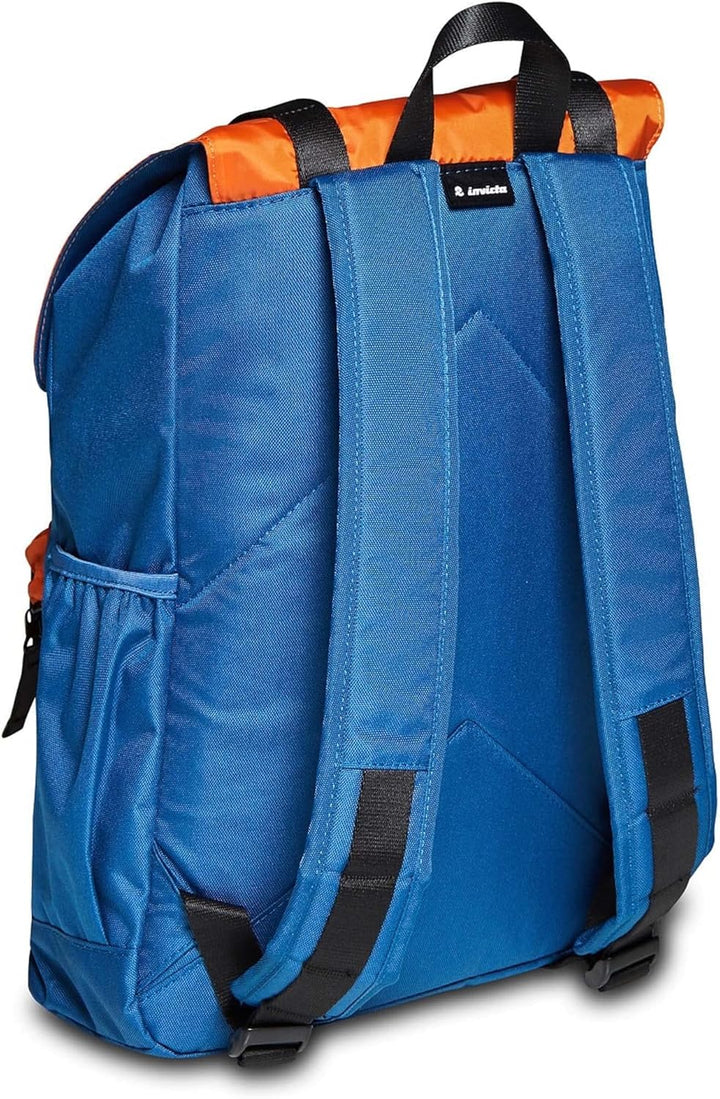 INVICTA CHAT COLORBLOCK LEGACY, Rucksack aus nachhaltigem Stoff, Praktisch & Unisex, Leicht, kompakt