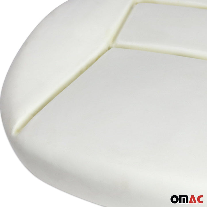 OMAC Sitzpolster Schaumstoff Kompatibel mit FIAT Ducato 2006-2014 Auto Schaumpolster Sandfarben