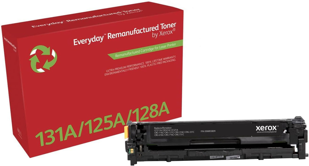 Xerox Laser Toner Everyday 006R03809 Cyan Ersatz für HP CB541A CE321A CF211A Canon CRG-131C diverse