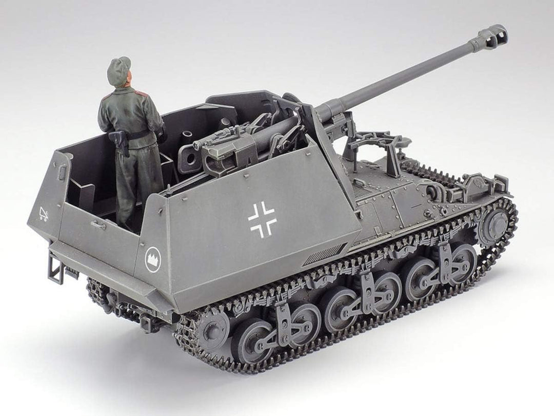 TAMIYA 35370-000 Spielzeug Militär 1:35 Deutscher Sd.Kfz.135 Marder I Jagdpanzer, Modellbausatz, Pla