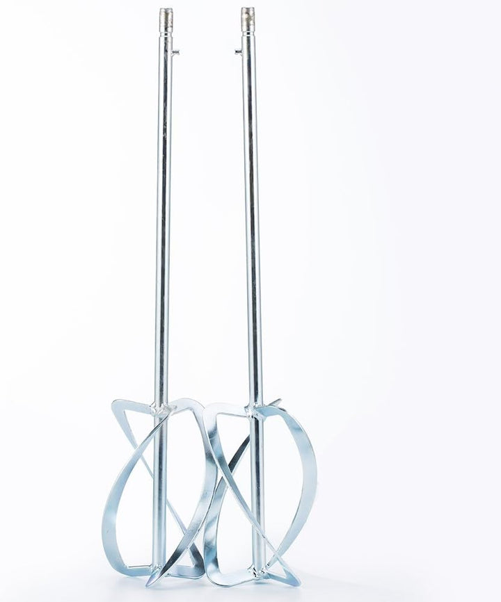 Deuba Doppel Rührwerk 1800 Watt bis 90L ergonomisch 2-Gang-Getriebe M14 Mörtelrührer Mischer