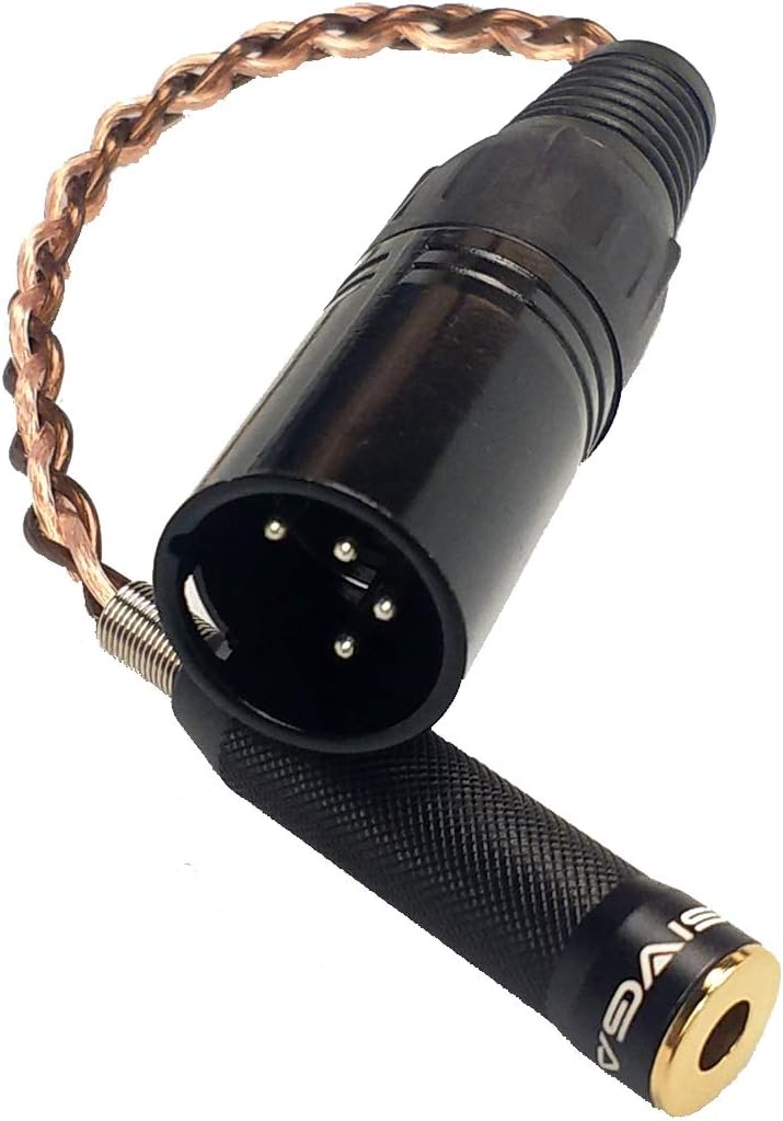 SIVGA P-Ⅱ Ersatz 6N OCC 4,4 mm bis 4 Pin XLR Kopfhörer-Audioadapter, 4 PIN XLR