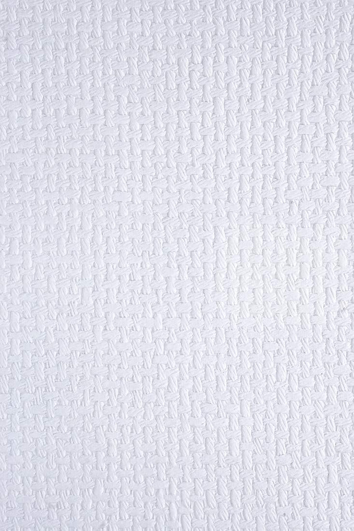 Netuno 50 Blatt Weiss Dekorpapier, geprägt - Flechtmuster, 180x250mm, handgemacht, 150g, orientalisc