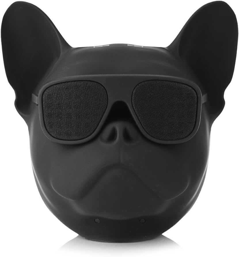Goshyda -Bluetooth-Lautsprecher, hochwertiger tragbarer hundeförmiger Stereo-Sound-Musikplayer Musik