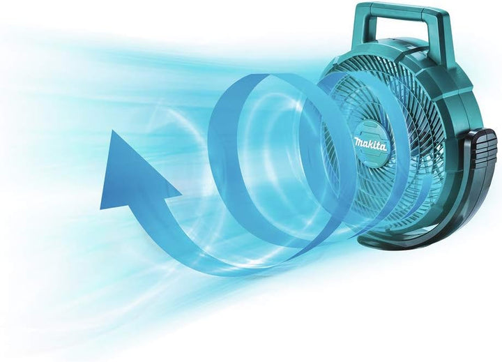 Makita DCF203Z Akku-Lüfter 18V (ohne Akku, ohne Ladegerät), Petrol