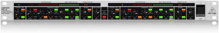 Behringer COMPOSER PRO-XL MDX2600 V2 2-Kanal-Expander/Gate/Kompressor/Peak-Limiter der Referenzklass