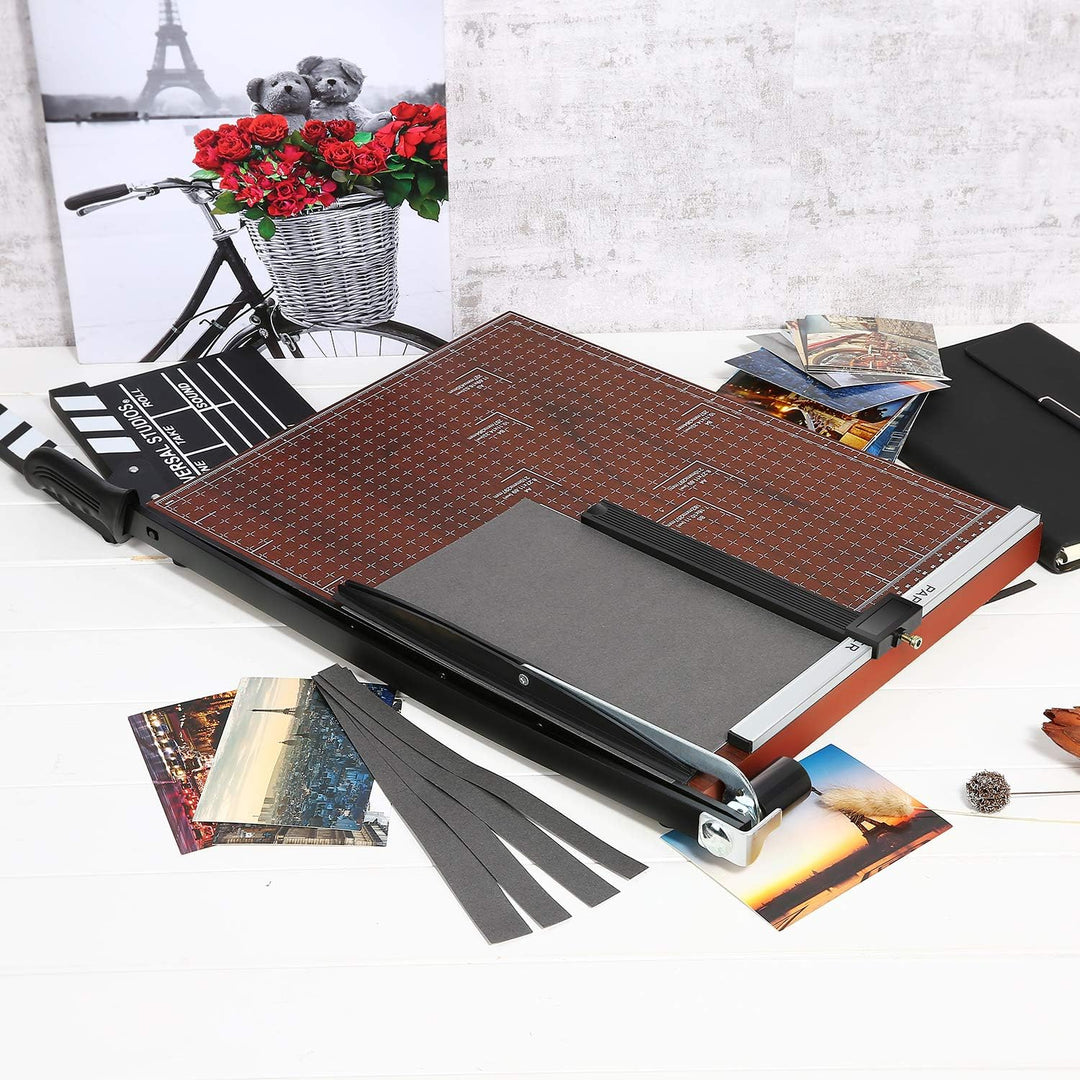 Profi Papierschneider A3 Fotoschneider Hebelschneider Papierschneidemaschine Schneidegerät Bindegerä