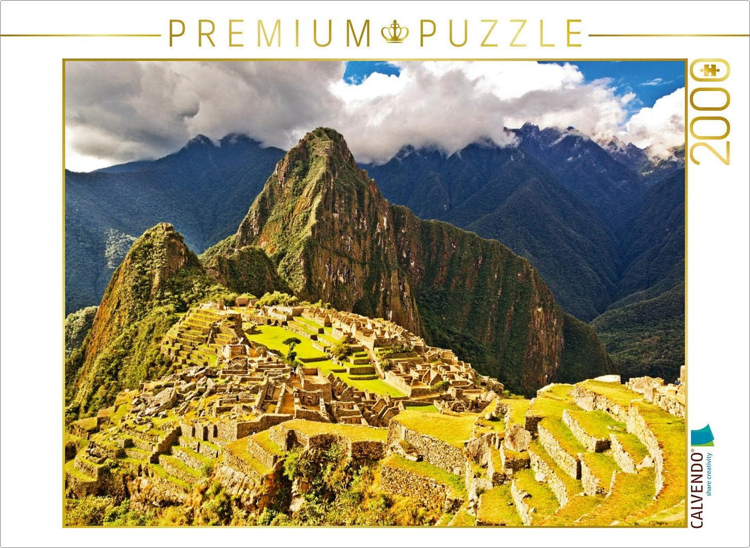CALVENDO Puzzle Macchu Picchu 2000 Teile Lege-Grösse 90 x 67 cm Foto-Puzzle Bild von Peter Lachenmay