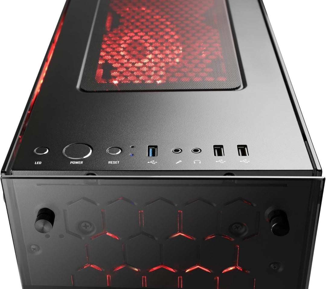 Basic Gaming PC mit Windows 11 Home | AMD Ryzen 5 5500 6x3.6GHz | GeForce RTX 3050 | 1000GB M.2 NVMe