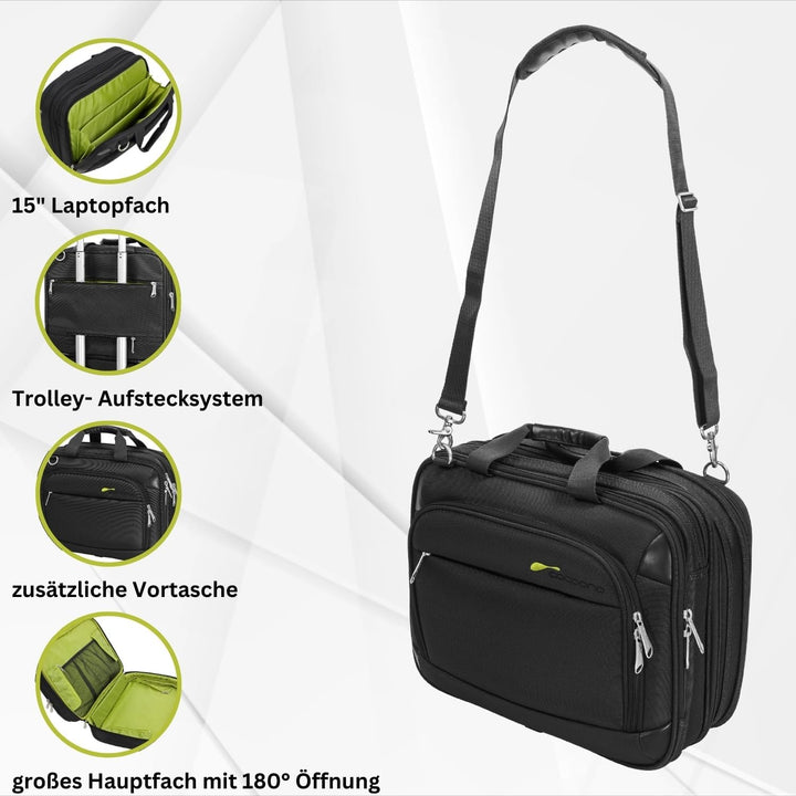 cocoono Drive Flugtasche Aktentasche 39 cm Laptopfach