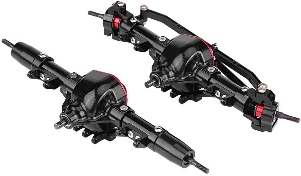 Dilwe Vordere Hinterachse Reifenantriebswelle für Axial SCX10 / D90 1/10 RC Auto