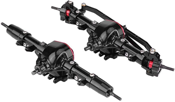 Dilwe Vordere Hinterachse Reifenantriebswelle für Axial SCX10 / D90 1/10 RC Auto