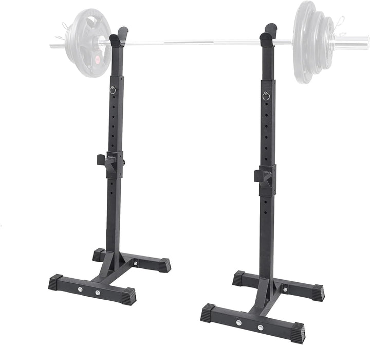 wuuhoo® Profi Langhantelständer Ramon, belastbar 300kg, Squat Rack höhenverstellbar, Hantelablage ex