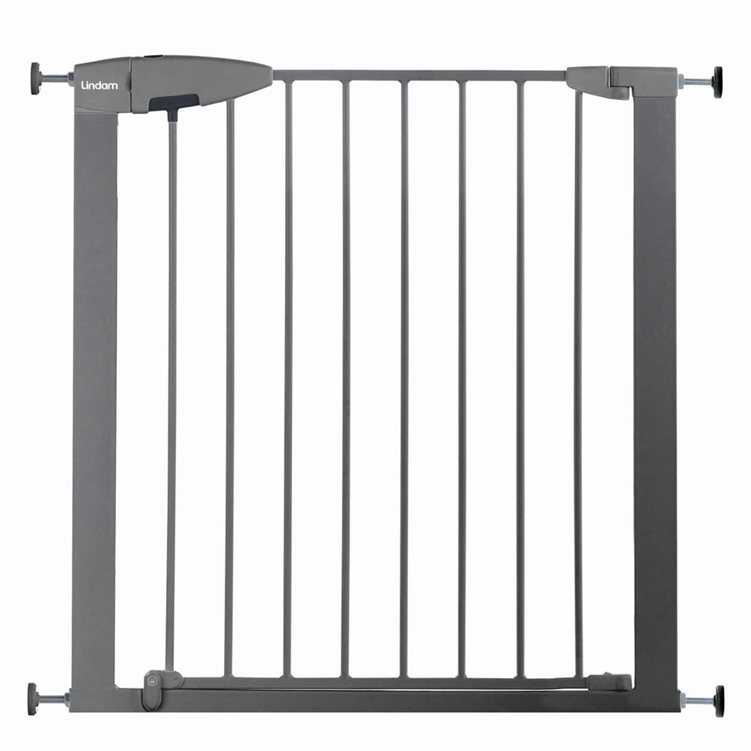 Munchkin Lindam Türgitter für Babys, ausziehbares Türschutzgitter & Treppenschutz zum Klemmen, ideal