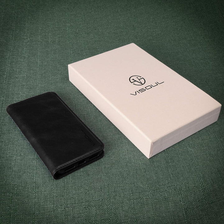 VISOUL iPhone SE 2022/2020 Hülle, iPhone 8/7 Handyhülle,Stossfeste Schutzhülle [Erstklassiges Rindsl