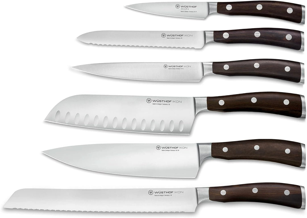 WÜSTHOF Ikon Messerblock mit 6 Messern