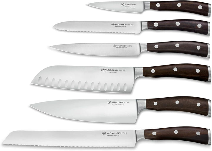 WÜSTHOF Ikon Messerblock mit 6 Messern