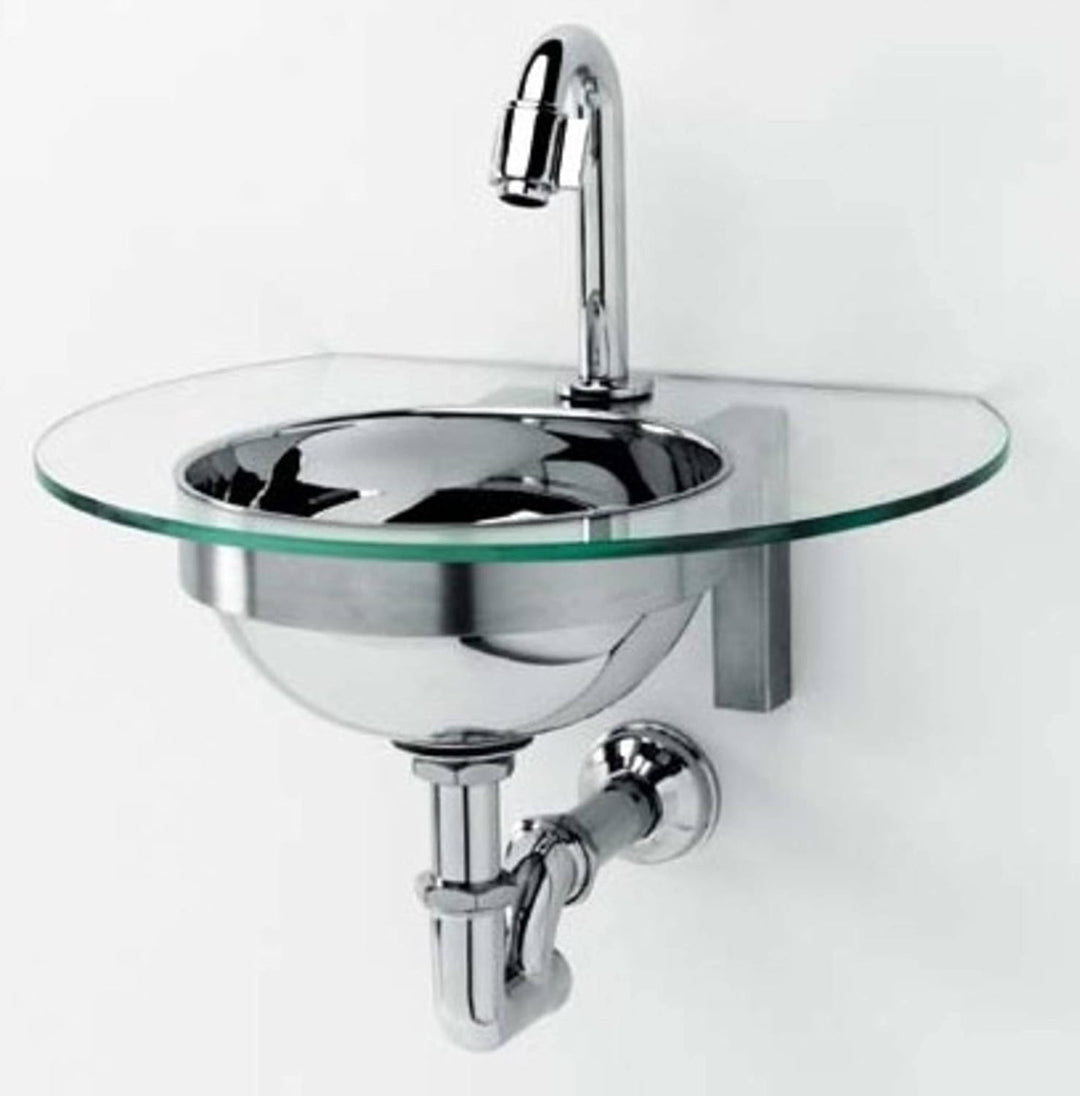 Kaltwasserventil Nova 00938101 von Hansa, Wasserhahn für Waschbecken, 93 mm, Chrom, Chrom