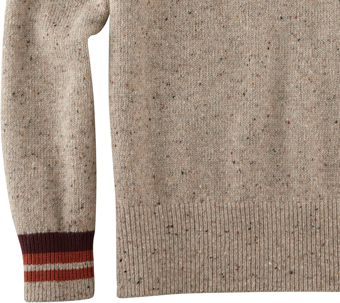 OLYMP Herren Strickpullover Casual Strick,Uni,Regular fit S Beige 21, S Beige 21