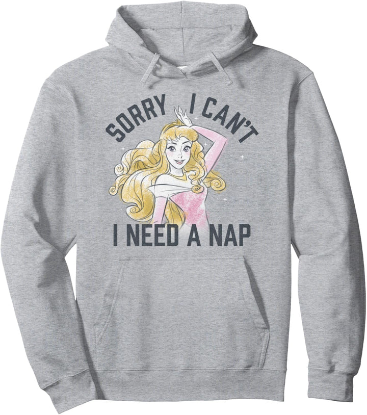 Disney Sleeping Beauty Aurora I Can't I Need A Nap Pullover Hoodie