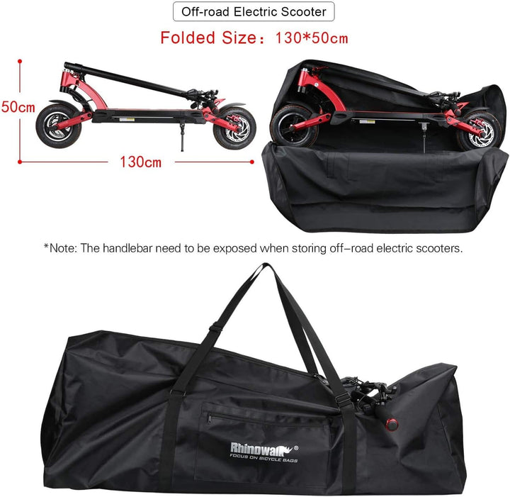 BAIGIO E-Scooter Transporttasche Elektroroller Tragetasche Faltbar Aufbewahrungstasche Elektro Rolle