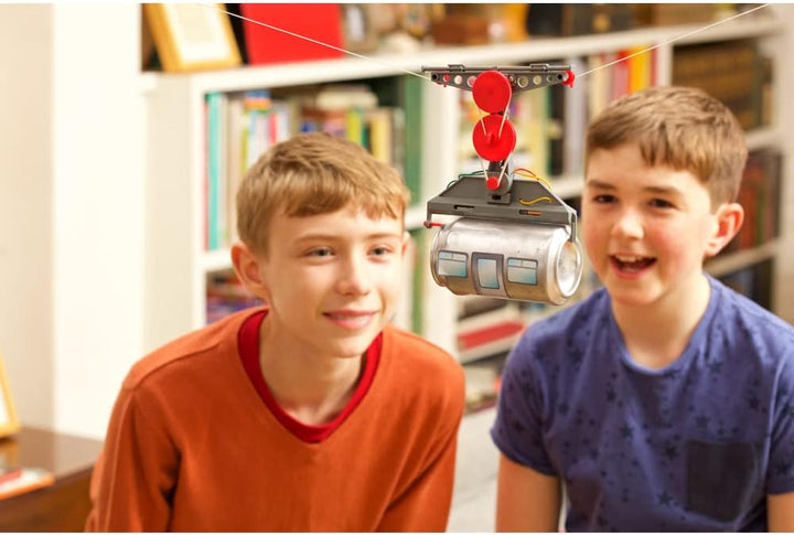 4M Blechdosen Seilbahn KidzRobotix - Konstruktionsbausatz für Kinder ab 8 Jahren - Baue Deine eigene