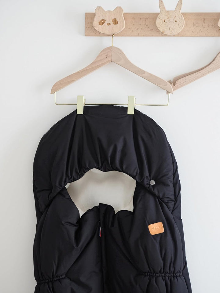 BÉABA, Fusssack für Babys Kinderwagen, 100% wasserdicht, winddicht, Double Fleece Ultra Warm, TOG 6,
