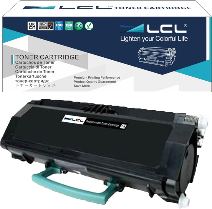 LCL Kompatibel Tonerkartusche E260A21E E260A11E (1 Schwarz) Ersatz für Lexmark E260 E260d E260dn E26