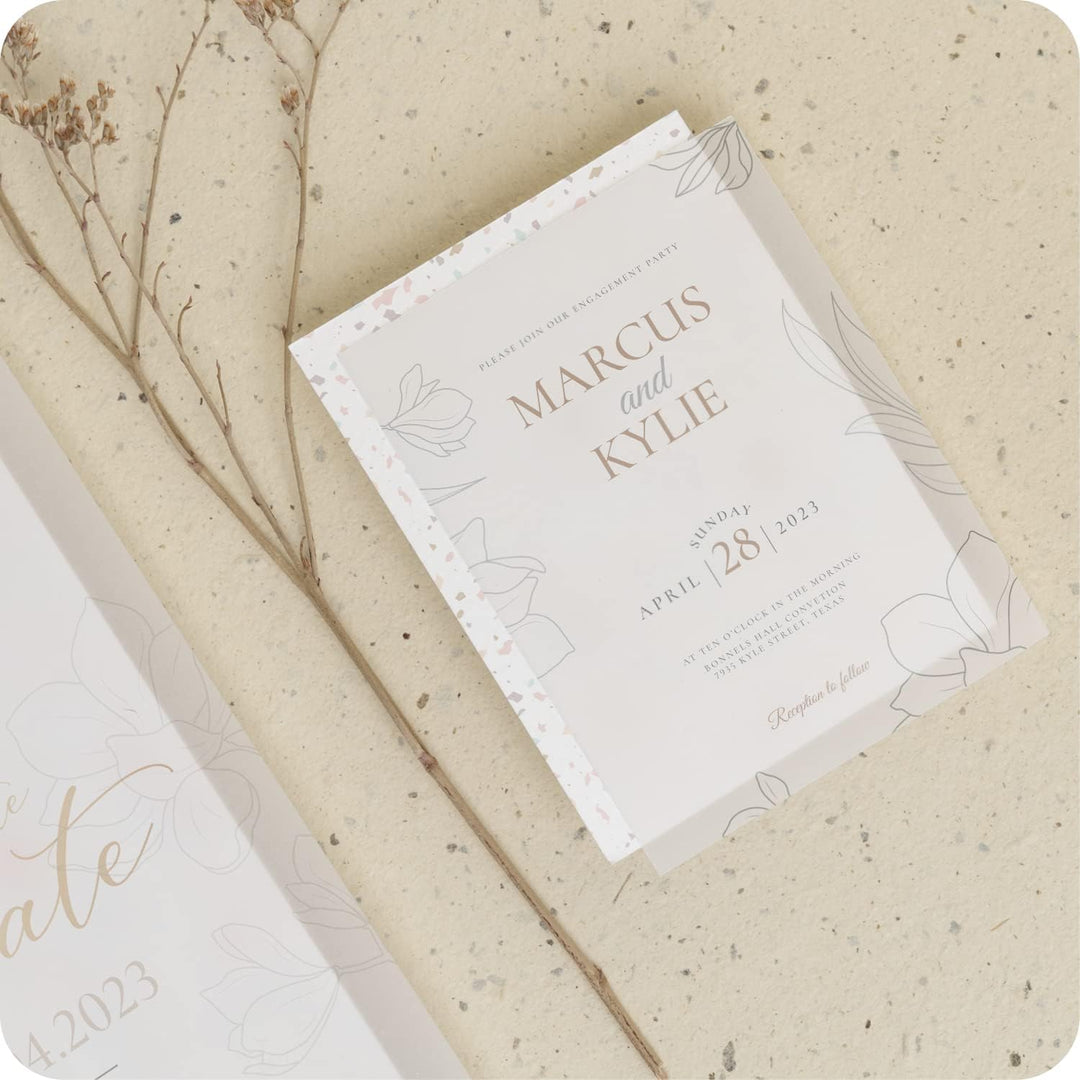 Netuno 50x Weiss Transparentpapier DIN A3 297 x 420 mm 100g durchsichtiges Papier weiss für Einladun