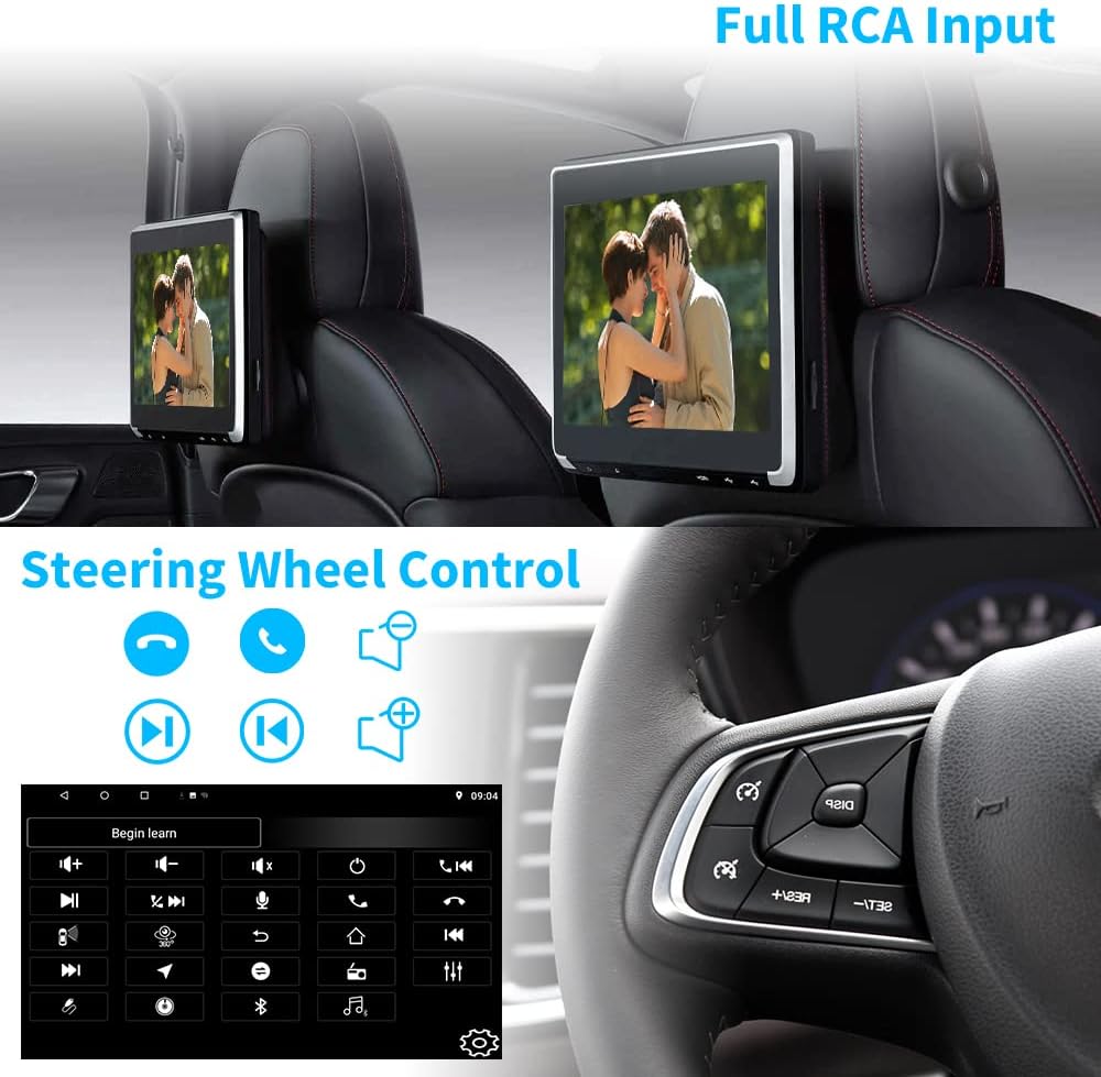 Android 10.0 Autoradio für Opel Corsa Astra Antara Vectra Zafira Meriva, Hikity Autoradio mit Birdsc