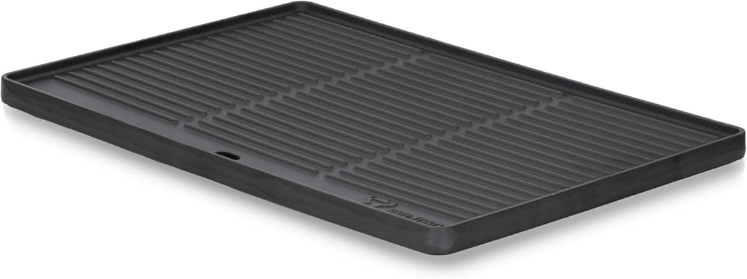 BBQ-Toro Gusseisen Grillplatte | 48,5 x 40 cm | Wendeplatte, beidseitig verwendbar | Rechteckig, Uni
