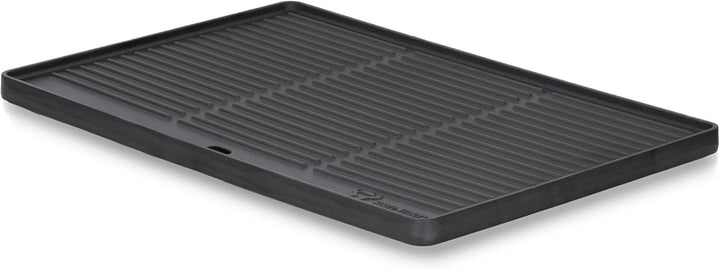 BBQ-Toro Gusseisen Grillplatte | 48,5 x 40 cm | Wendeplatte, beidseitig verwendbar | Rechteckig, Uni