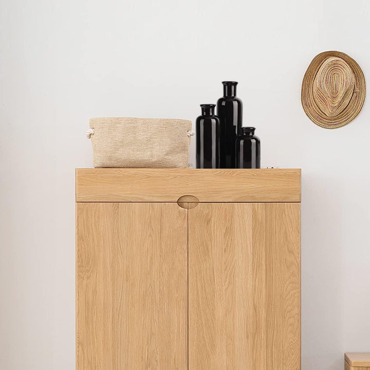 Schwarzes Keramikvasen-Set – 3 kleine Vasen, minimalistisches Dekor, Boho-Vasen, Moderne Bauernhaus-