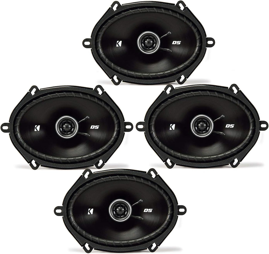 Mediadox Kicker Front/Heck 5x7/15x20cm Auto Lautsprecher/Boxen/Speaker Komplett-Set kompatibel für F