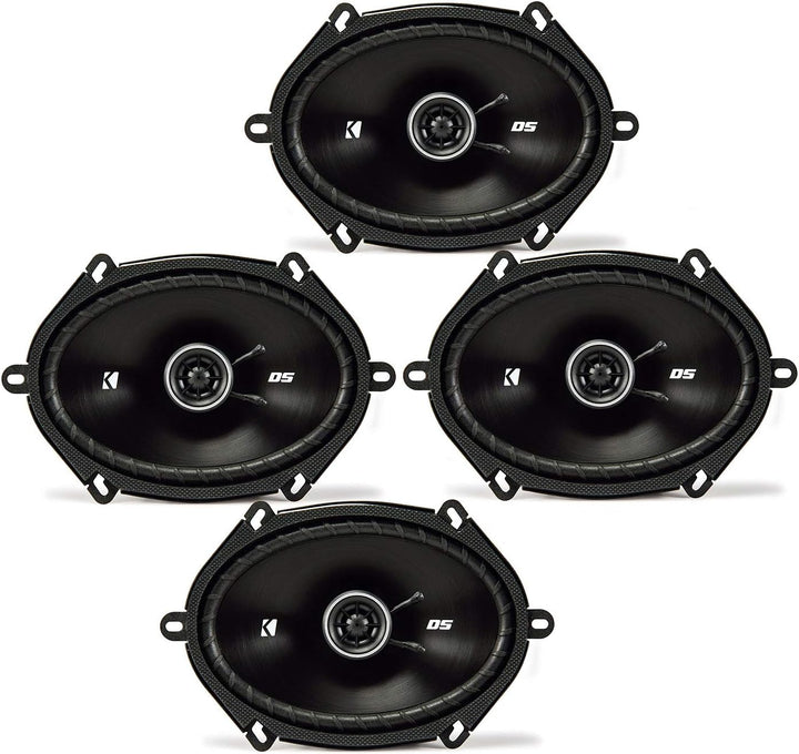 Mediadox Kicker Front/Heck 5x7/15x20cm Auto Lautsprecher/Boxen/Speaker Komplett-Set kompatibel für F