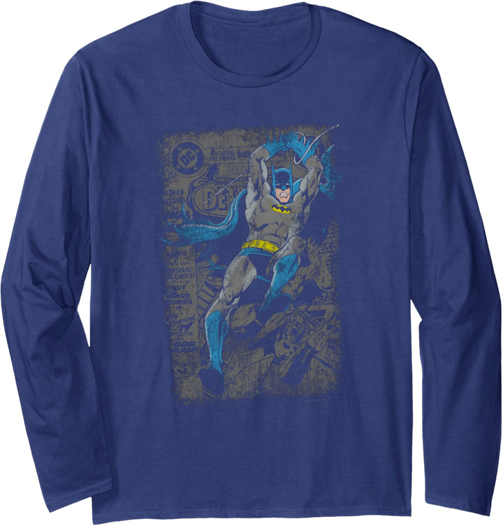 Batman Detective #487 Distress Langarmshirt