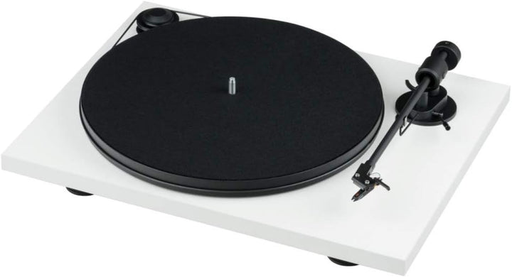 Pro-Ject Primary E, Audiophiler Plug&Play Plattenspieler (Weiss), Weiss