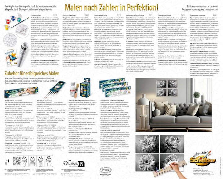 Schipper 609340919 Malen nach Zahlen – Blumenvielfalt - Bilder malen für Erwachsene, inklusive Pinse