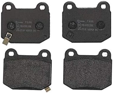 Brembo P 56 048 Bremsbelagsatz, Scheibenbremse - (4-teilig)